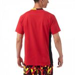 Yonex Men's Crew Neck Slim Fit T-Shirt 10442 Tornado Red